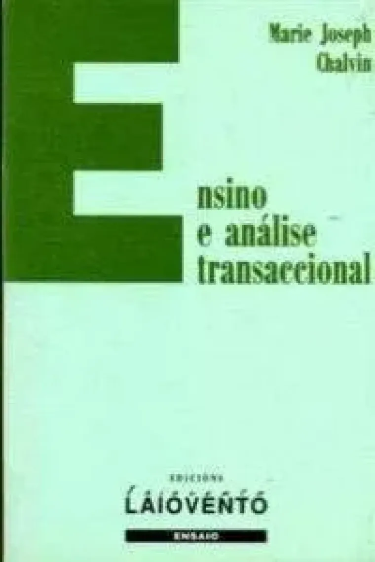 Ensino e análise transacional (Gallego)