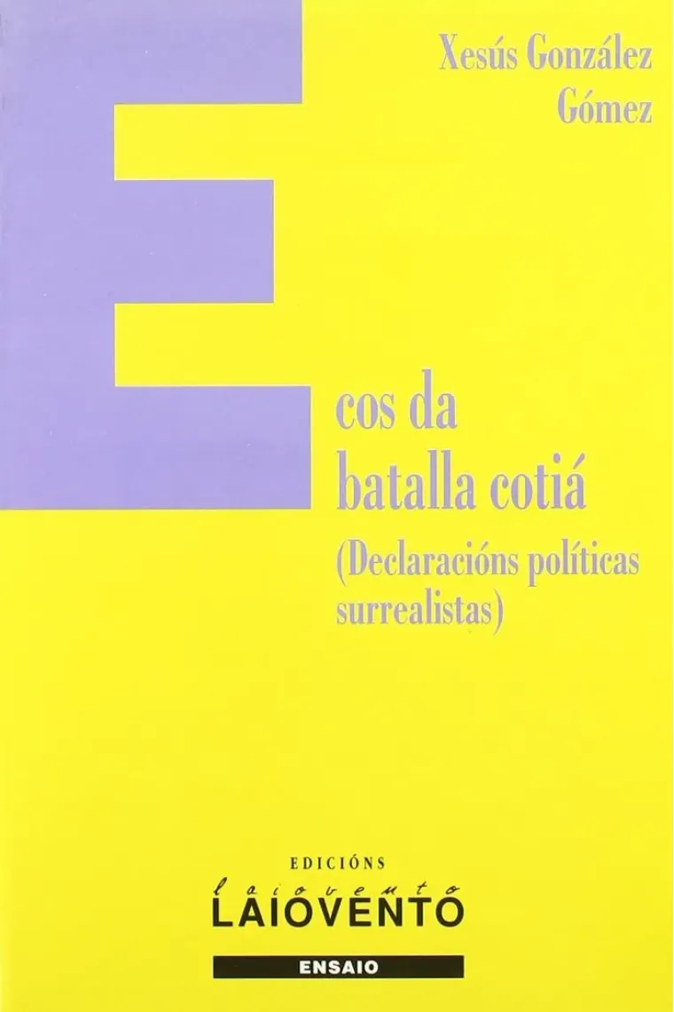 Ecos da batalla cotiá (Gallego)