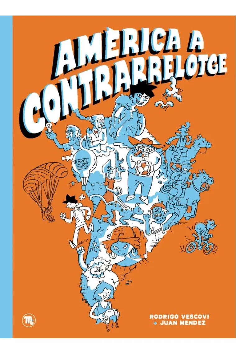 AMERICA A CONTRARRELOTGE (Catalán)