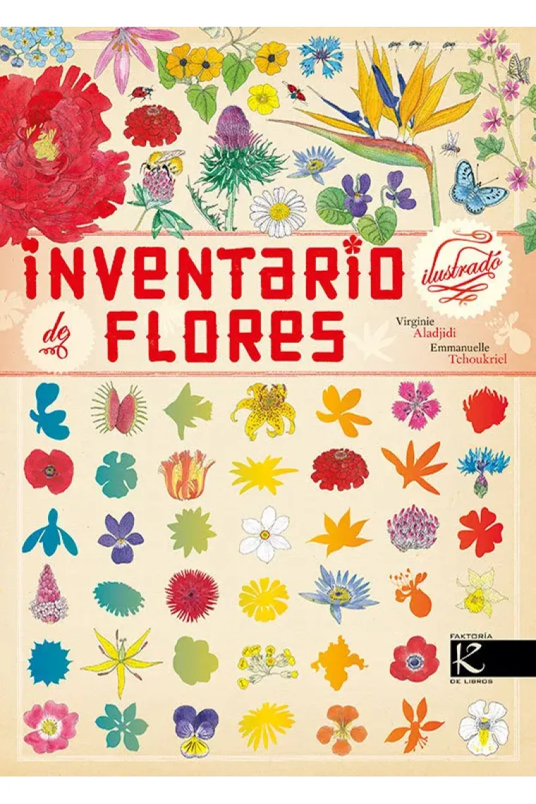 Inventario ilustrado de flores