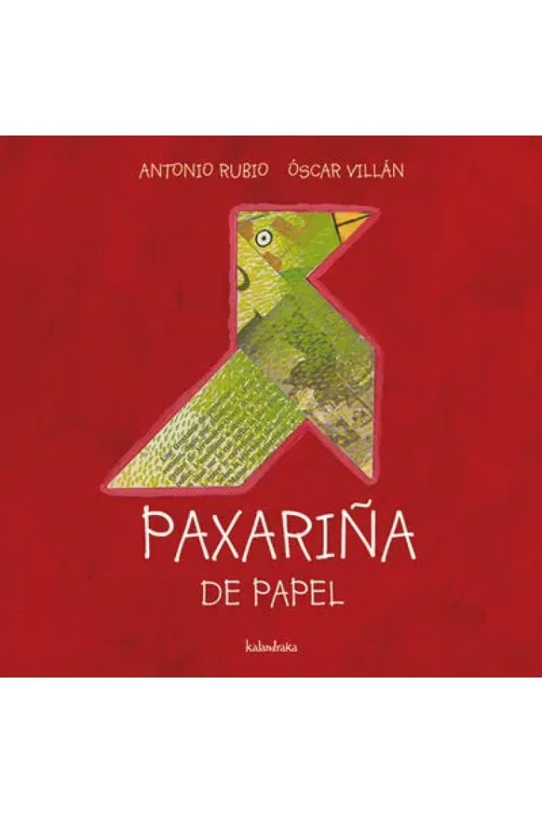 Paxariña de papel (Gallego)