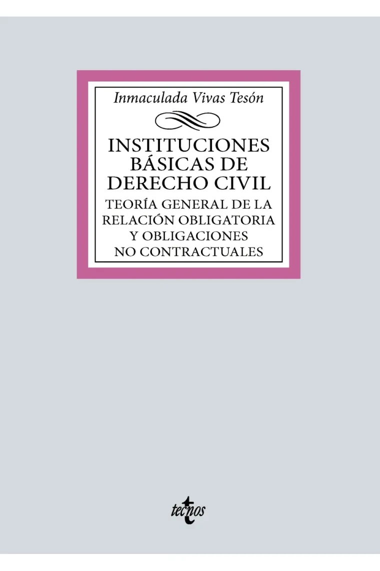 Instituciones básicas de derecho civil.