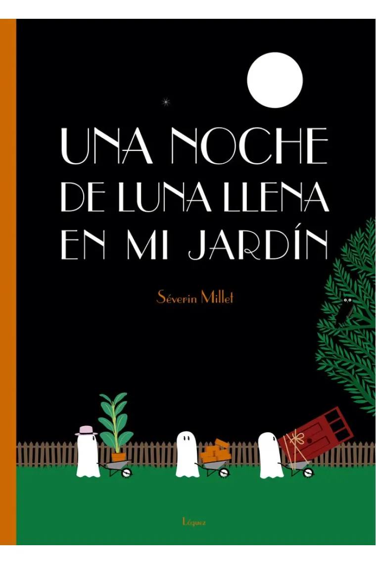Una noche de luna llena en mi jardín