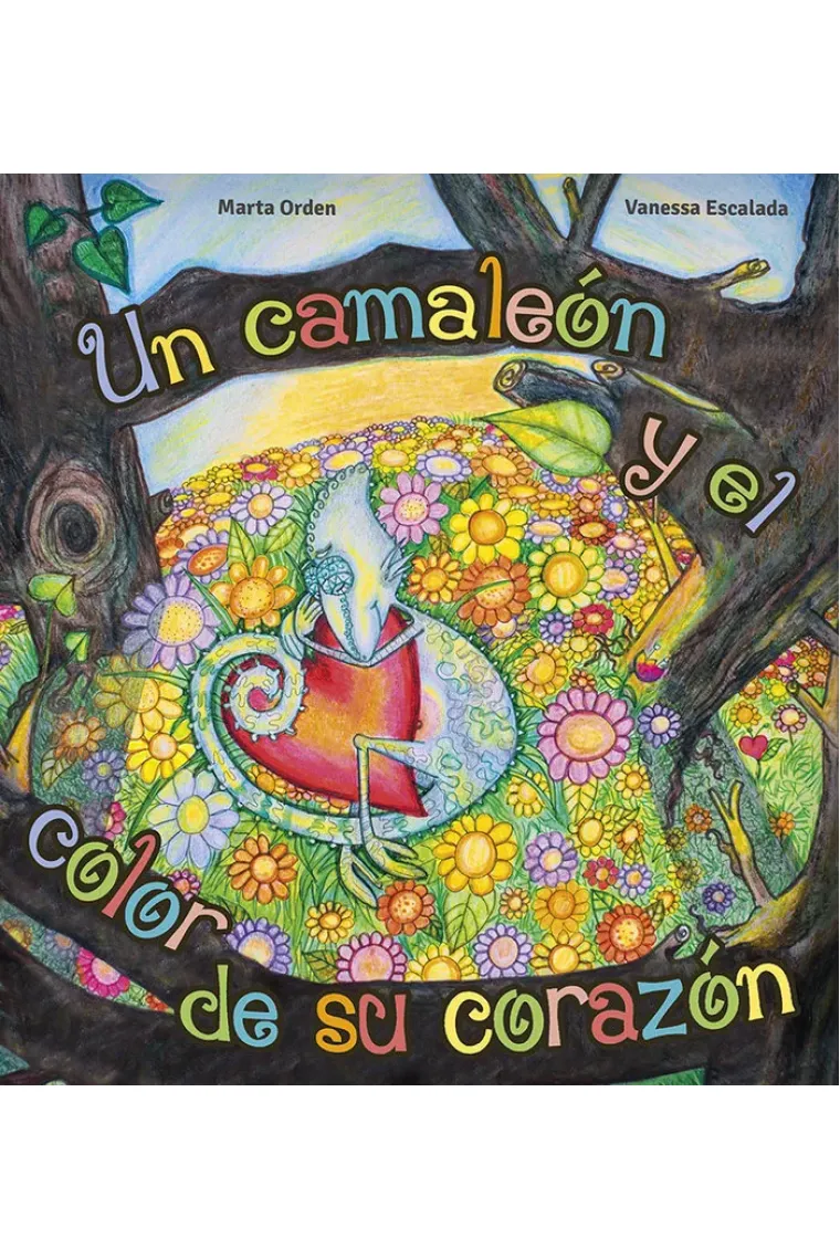 Un camaleón y el color de su corazón