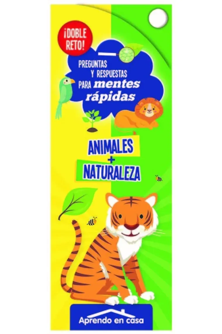 APRENDO EN CASA DOBLE RETO - ANIMALES + NATURALEZA