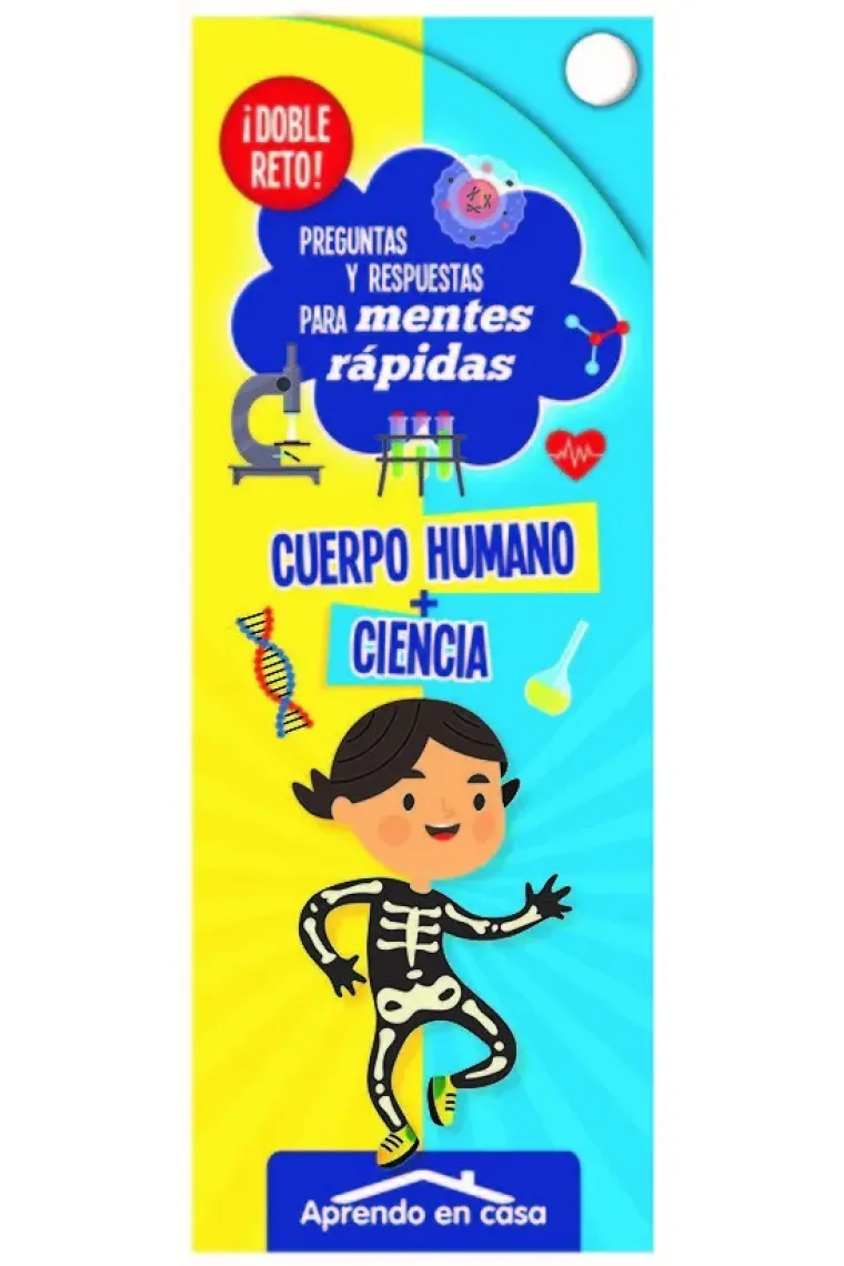APRENDO EN CASA DOBLE RETO - CUERPO HUMANO + CIENCIA