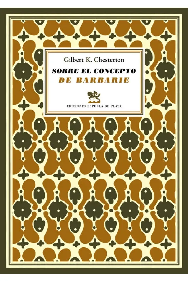Sobre el concepto de barbarie
