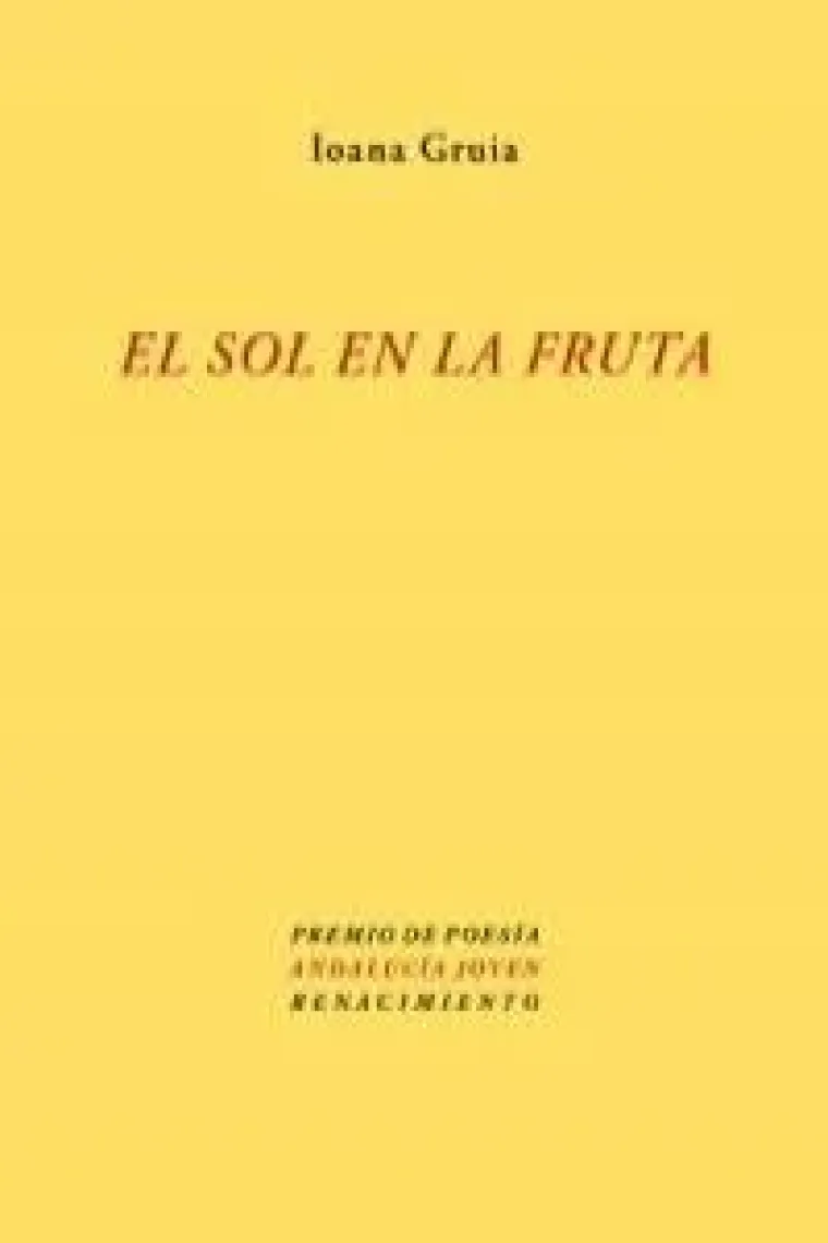 El sol en la fruta
