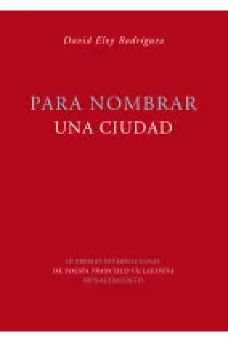 Para nombrar una ciudad