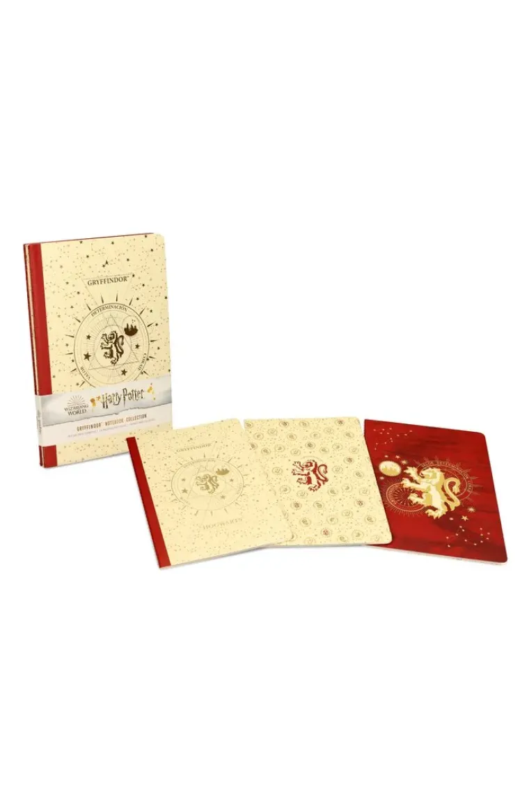 HARRY POTTER PACK DE 3 LIBRETAS GRYFFINDOR