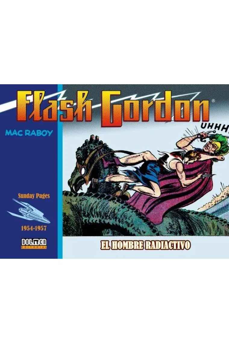 FLASH GORDON EL HOMBRE RADIOACTIVO 1954-1957