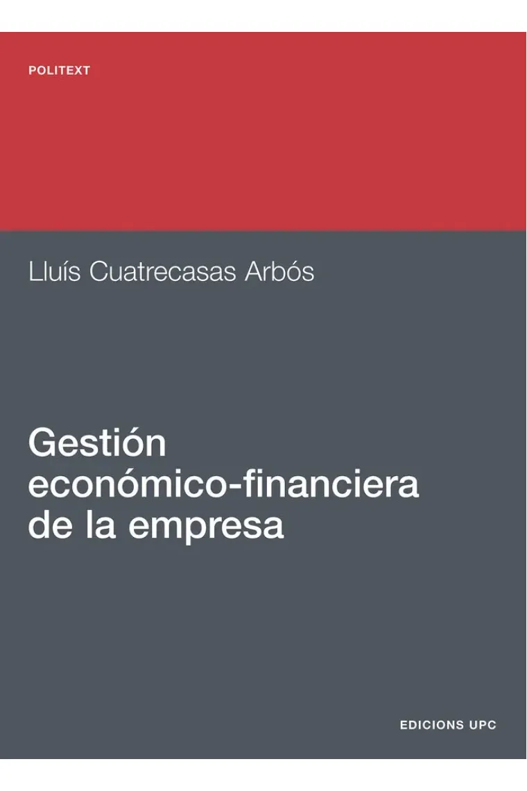 Gestión económico-financiera de la empresa