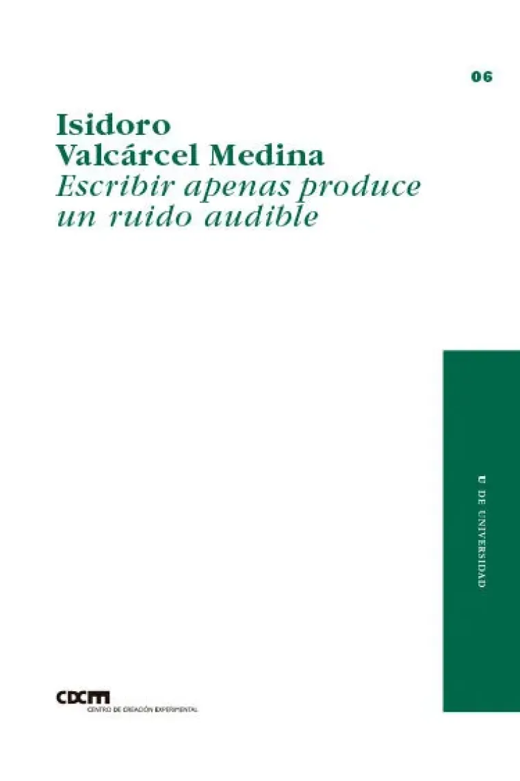 Escribir apenas produce un ruido audible