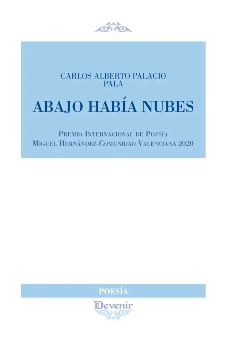 Abajo había nubes
