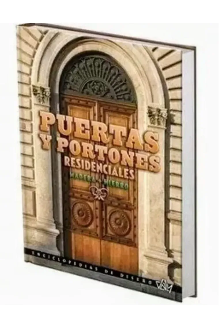 Puertas y portones residenciales de madera + hierro 1