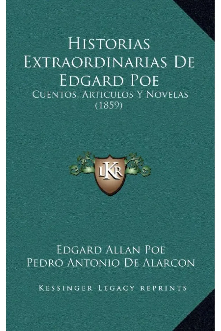 HISTORIAS EXTRAORDINARIAS DE EDGARD POE