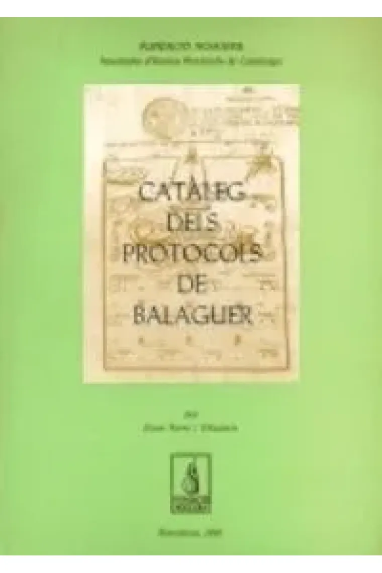 Catàleg dels protocols de Balaguer (Catalán)