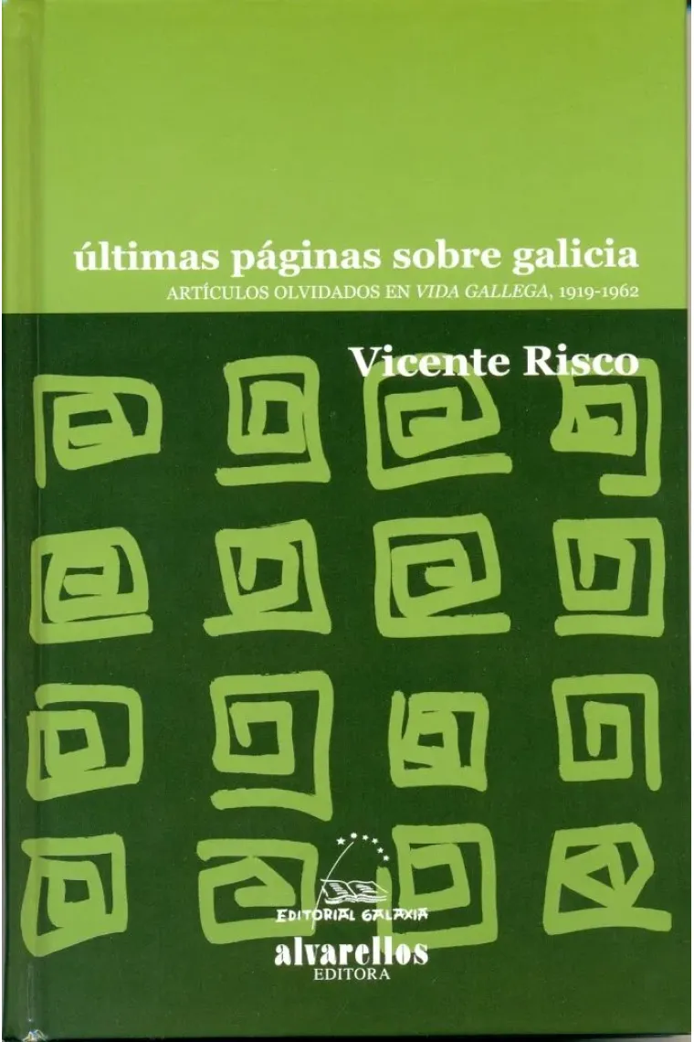 ÚLTIMAS PÁGINAS SOBRE GALICIA