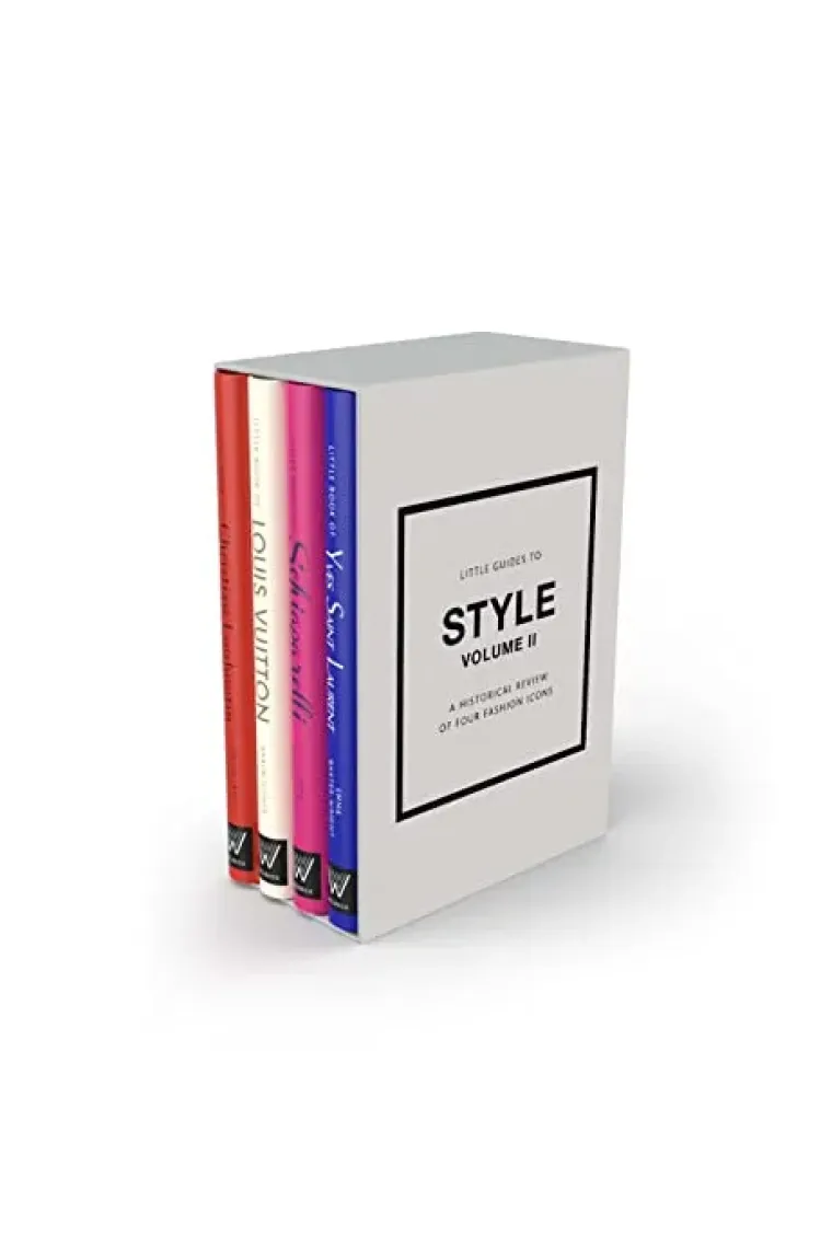 Little Guides to Style II: A Historical Review of Four Fashion Icons (Little Fashion Boxset, 2) (Inglés)